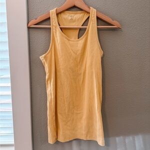 GAP Soft Yellow Tank Top